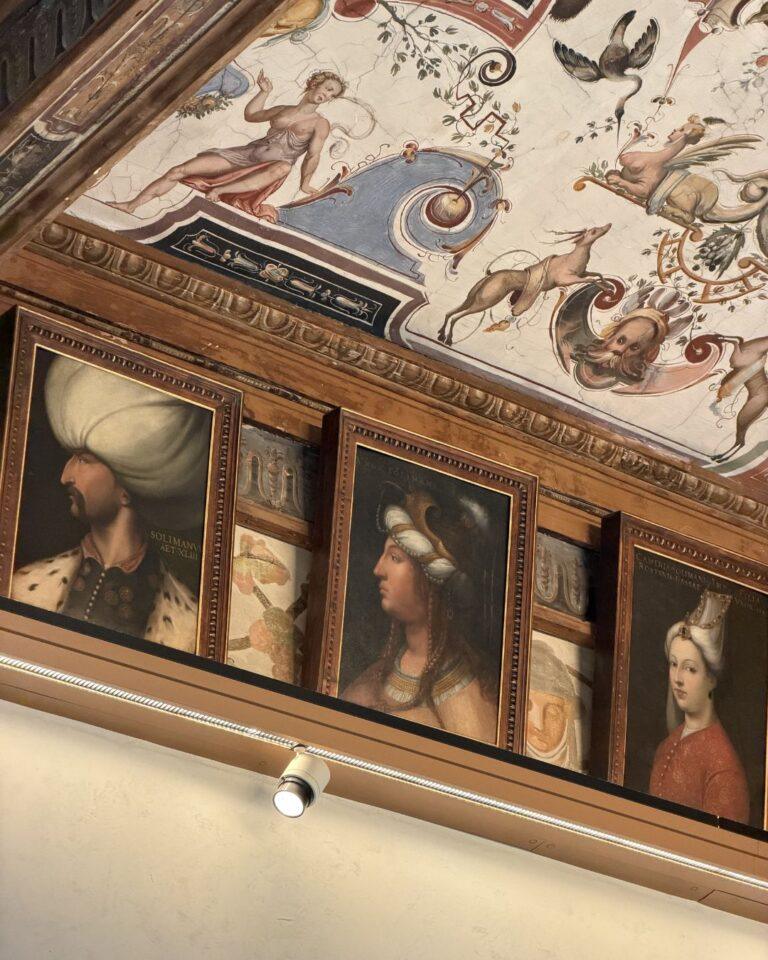 Floransa (Firenze) Gezi Rehberi: A’dan Z’ye Her Şey ve Fiyatlar (VLOG) hürrem sultan - kanuniş sultan sülayman portre Galleria degli Uffizi