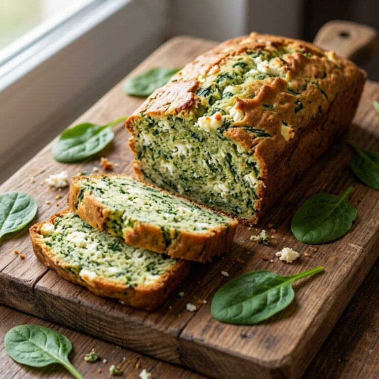 Ispanaklı Kek Tarifi: Tuzlu ve Yumuşacık