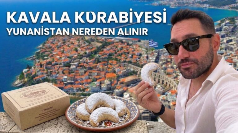 Kavala Kurabiyesi Nerenin, Nereden Alınır? Yunanistan’da En İyi Nerede?
