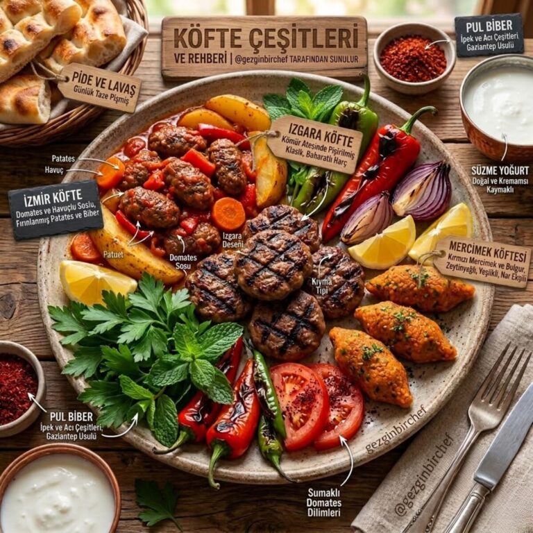 Köfte Tarifleri: 20 Köfte Çeşidi ve Dağılmama Sırrı
