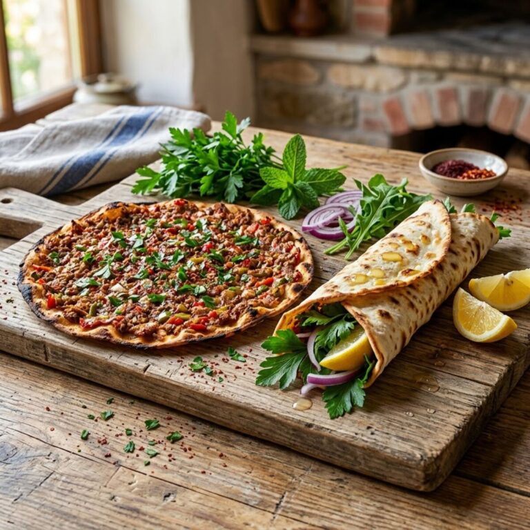 Lahmacun Tarifi: İnce Hamur, Bol Harçlı Ev Yapımı