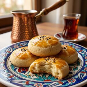 Tavada Apple Crumble Tarifi: Çıtır Kırıntılı Mahlepli Kurabiye Tarifi (Mis Gibi Kokan, Çörek Otlu)