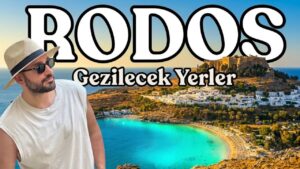 Rodos gezilecek yerler: Lindos Akropolü ve beyaz köy manzarası