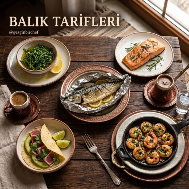 Fırında Balık Tarifleri: 12 Tarif ve Islak Yüzey Kuralı