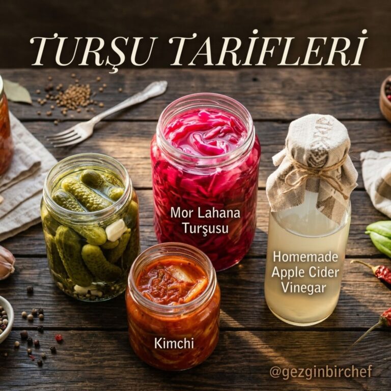 Turşu ve Konserve Tarifleri: 9 Tarif, Tek Altın Kural