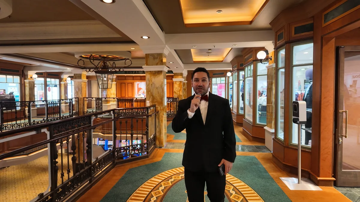 Queen Victoria Gemi Turu 2026: Cunard ile Akdeniz'de 7 Gece, Gemide Neler Var Queen Victoria gemisinde gümrüksüz alışveriş galerisi