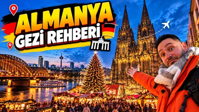 Almanya gezi rehberi: Köln Katedrali, Hohenzollern Köprüsü, Ren kıyısı ve Noel pazarı