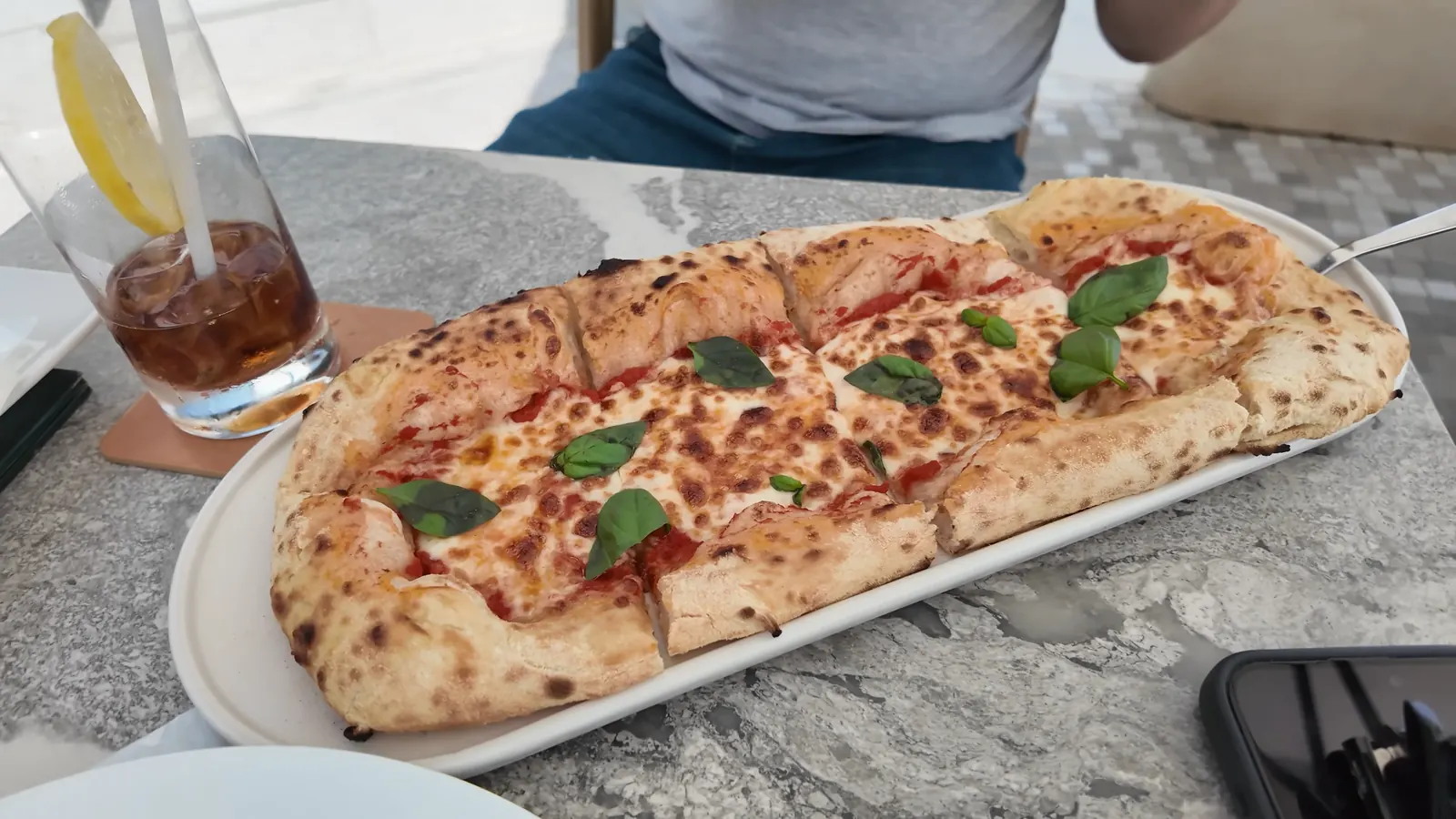 Grand Josun Busan Terrace 292’de margherita pizza, Haeundae