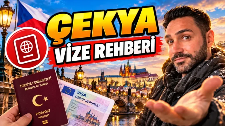 Çekya vize rehberi: Türk pasaportu ve Çekya Schengen vizesi, Prag Kalesi önünde Halil Şımır