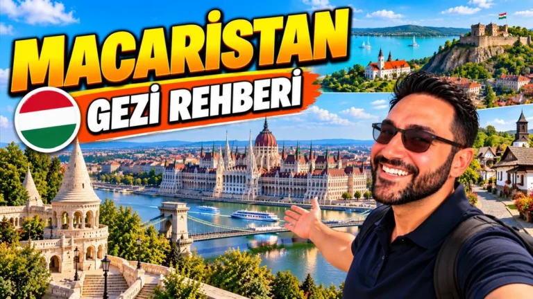 Macaristan gezi rehberi: Budapeşte'de Balıkçı Tabyası, Tuna kıyısındaki Parlamento ve Zincir Köprü önünde Halil