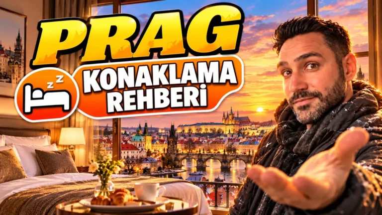 Prag'da nerede kalınır: Karlův Köprüsü ve Prag Kalesi manzaralı otel odası, Halil Şımır