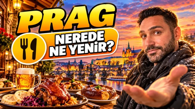 Prag'da ne yenir: domuz incik, knedlik ve ekmek içinde gulaş, Vltava kıyısında Halil Şımır