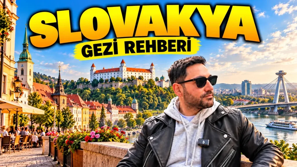 Slovakya gezi rehberi: Bratislava Kalesi, eski şehir, UFO Köprüsü ve Tuna kıyısında Halil Şımır